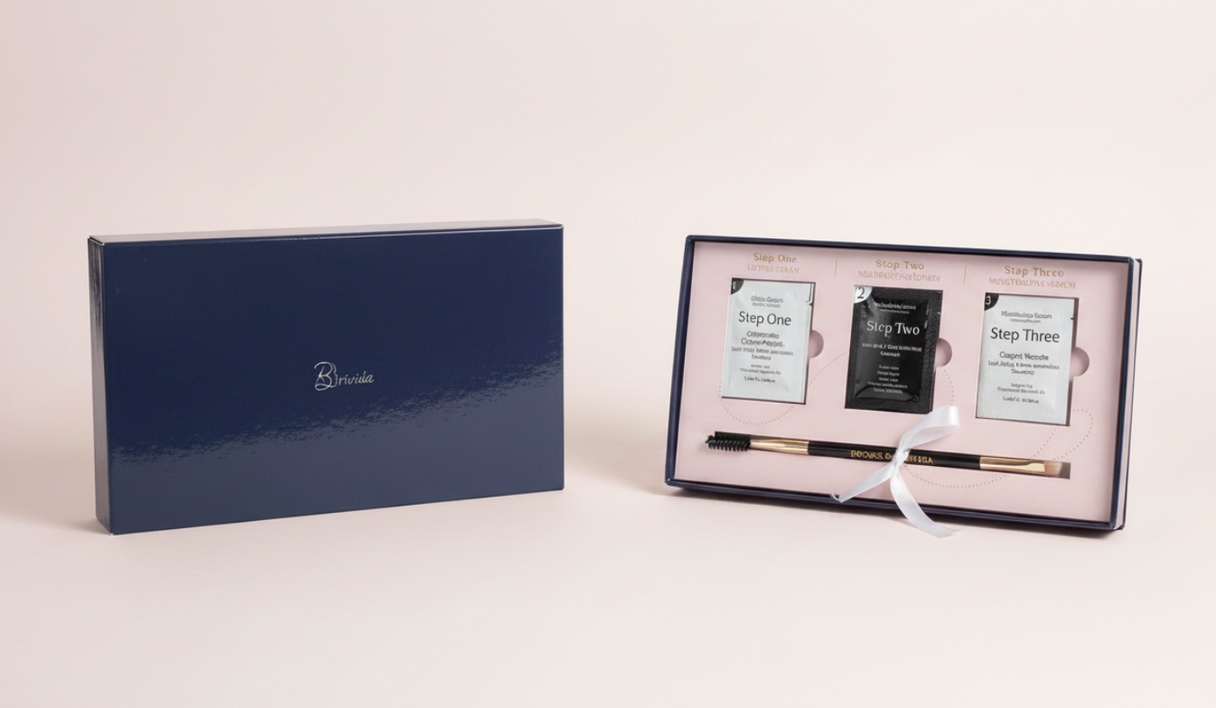 Brow lamination kit by BRIVIDA ( 2 θεραπείες brow lamination x 12€ σύν το πινέλο 1,99 € ) Brow lamination kit by BRIVIDA